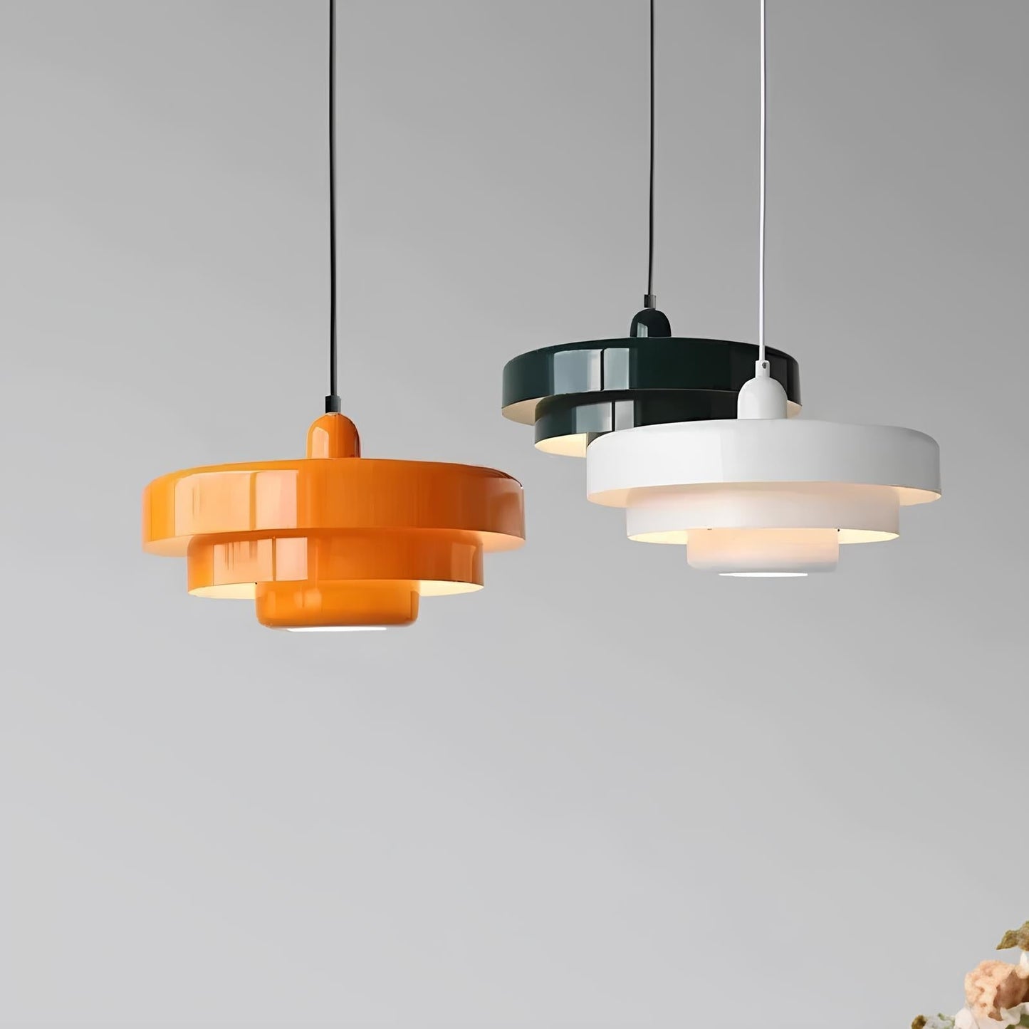 PrismicCircle™ Modern Glass Pendant Lighting for Kitchen Island and Dining Areas 1