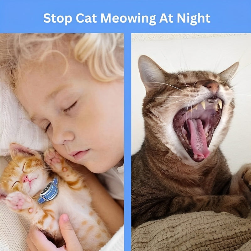 PurrControl™ Cat Shock Collar - Humane Training Solution for Noisy Cats 4