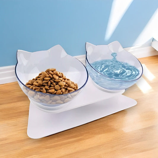 PurrfectFeeder™ Elevated Cat Bowl - Ergonomic Design for Happy, Healthy Cats 0