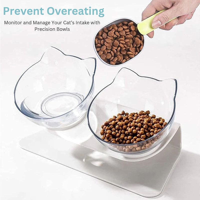 PurrfectFeeder™ Elevated Cat Bowl - Ergonomic Design for Happy, Healthy Cats 3