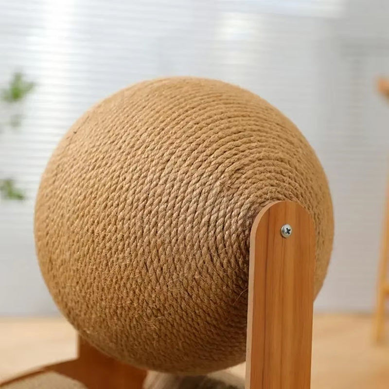 PurrfectPlay™ Cat Scratching Post - Best Cat Scratcher for Happy Cats 2