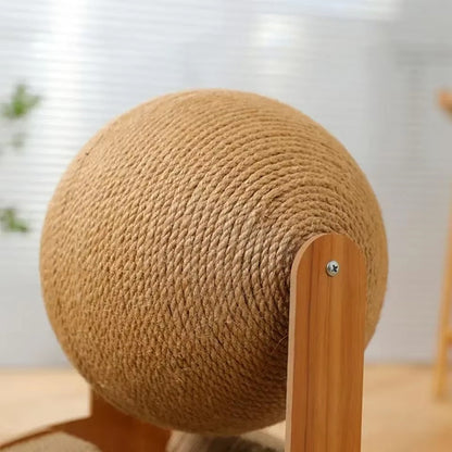 PurrfectPlay™ Cat Scratching Post - Best Cat Scratcher for Happy Cats 2