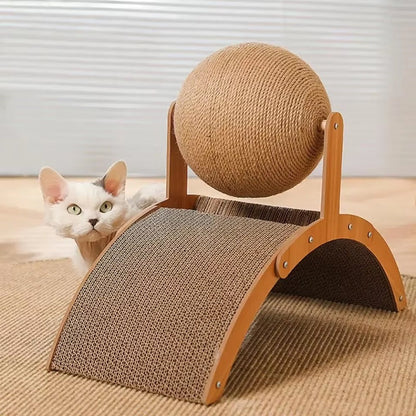 PurrfectPlay™ Cat Scratching Post - Best Cat Scratcher for Happy Cats 3