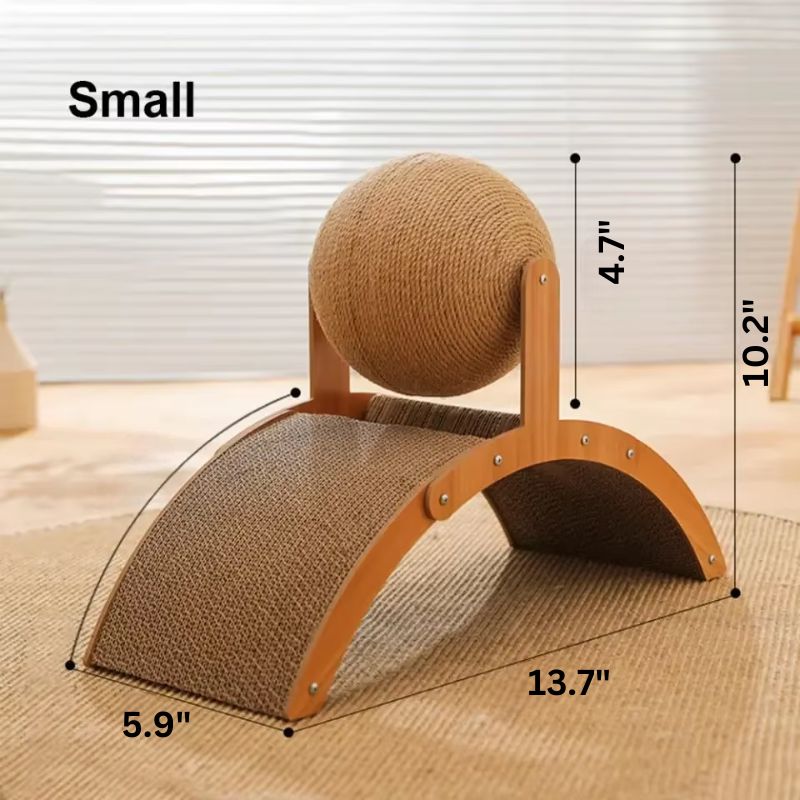 PurrfectPlay™ Cat Scratching Post - Best Cat Scratcher for Happy Cats 7