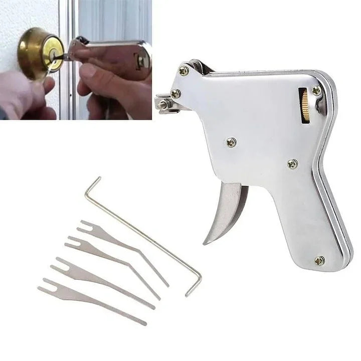 LockMaster™ Automatic Locksmith Extractor - Essential Lock Picking Tools for Homeowners