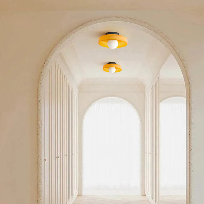 ReinesHalo™ Flush Mount Ceiling Light Fixture for Elegant Living Spaces 1