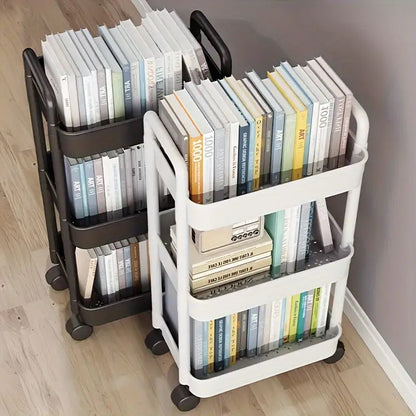 RollingCart™ 3-Tier Rolling Cart with Wheels for Easy Home Organization 5