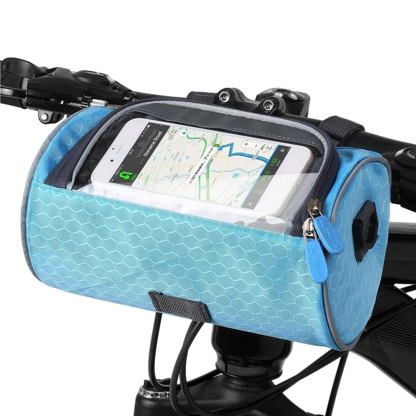 CycleMate™ Touchscreen Bike Bag for Hands-Free Navigation and Storage