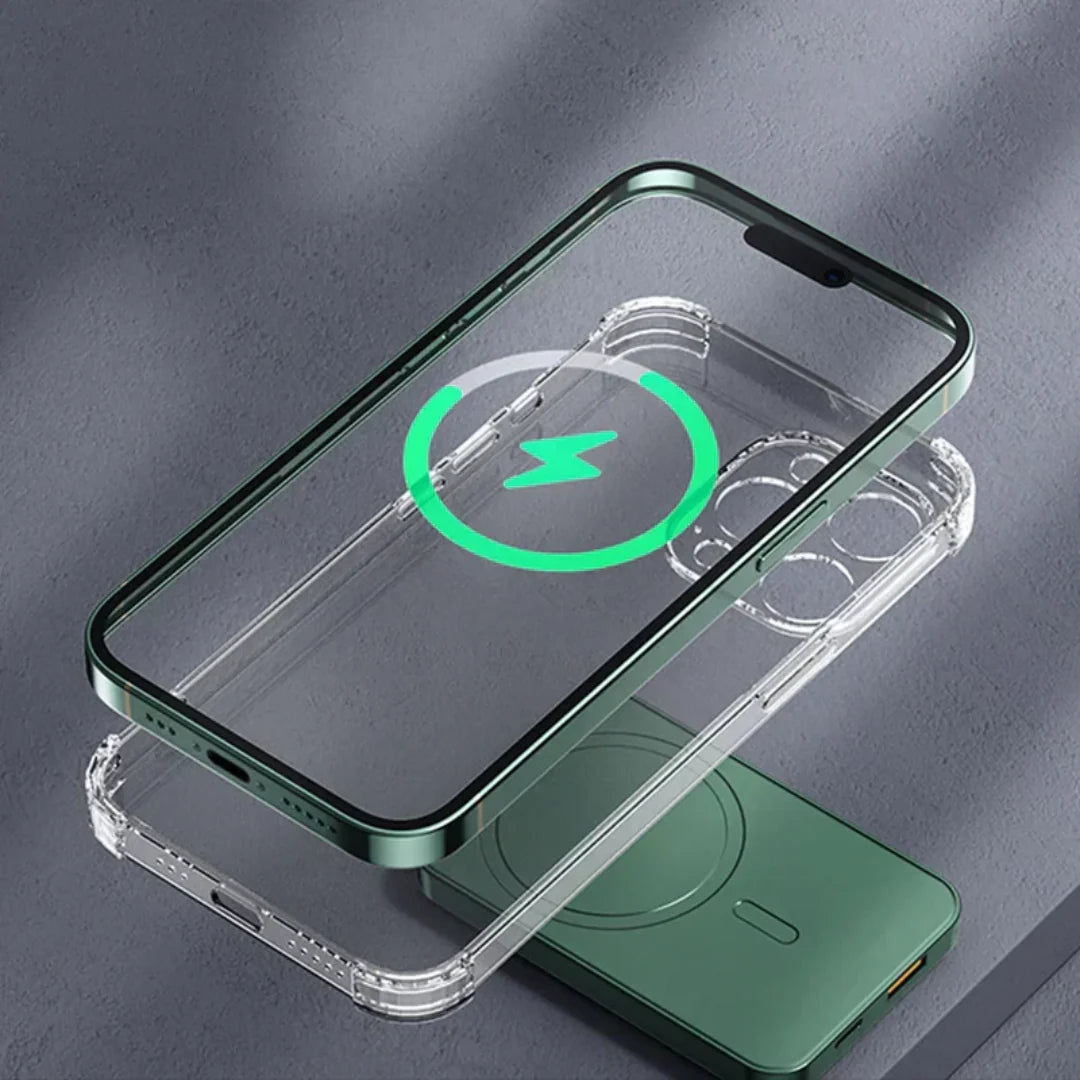 PowerCharge™ Magnetic Mini Power Bank - 5000mAh Portable Charger for On-the-Go - 3