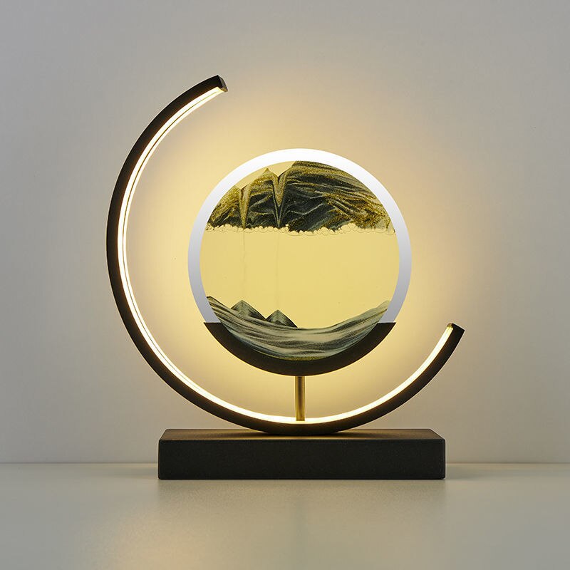 SandFlow™ LED Table Lamp - Unique Sand Art for Relaxation and Ambiance 13
