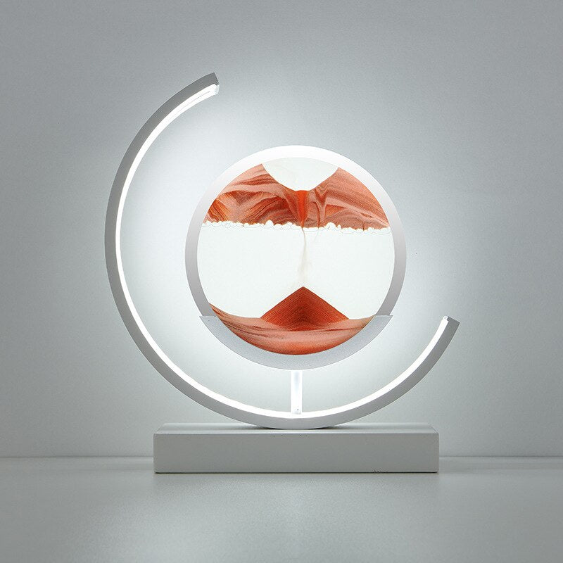 SandFlow™ LED Table Lamp - Unique Sand Art for Relaxation and Ambiance 14