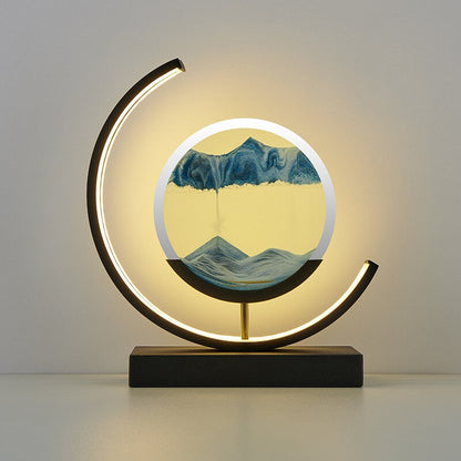 SandFlow™ LED Table Lamp - Unique Sand Art for Relaxation and Ambiance 8