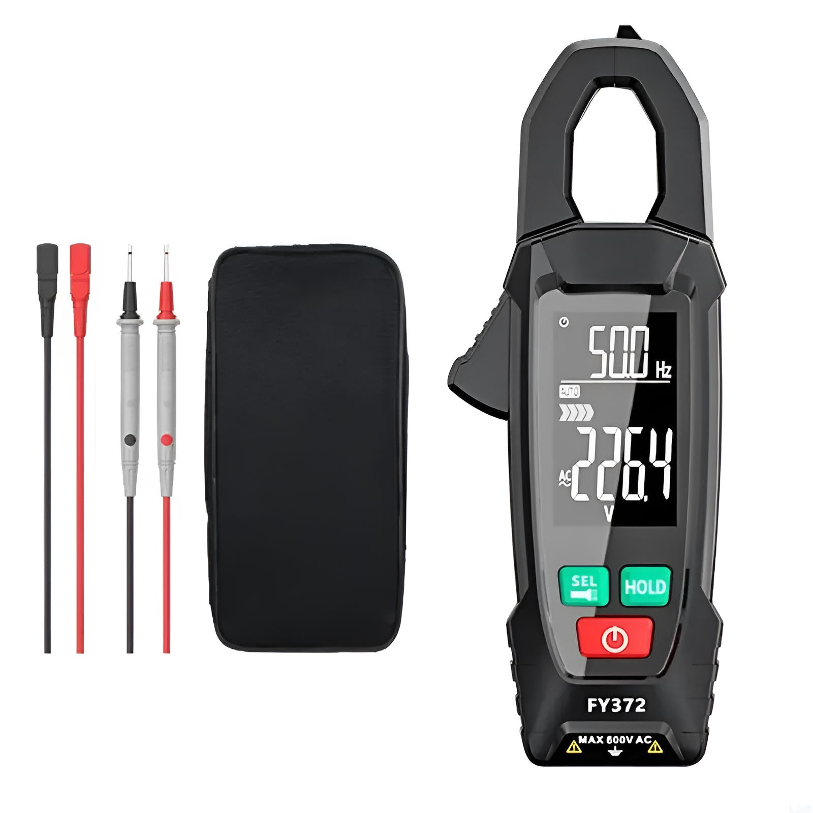 PowerTech™ Clamp Meter for Accurate AC/DC Electrical Testing - Ideal for Professionals - 12
