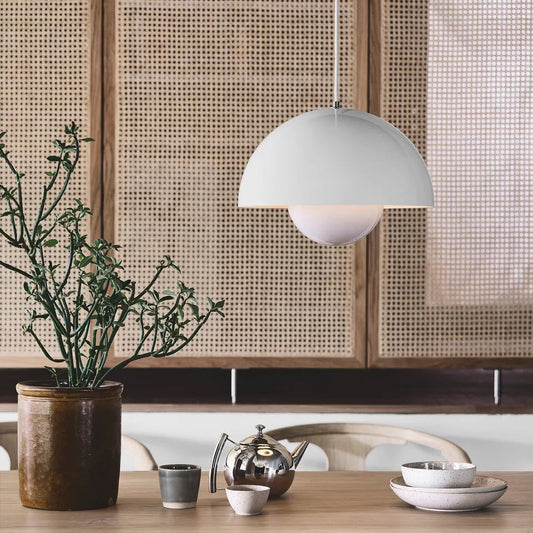 ScandiLight™ Elegant Flush Mount Ceiling Light for Cozy Dining Rooms 0