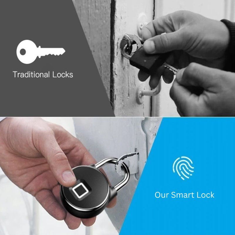 SecureLock™ Smart Fingerprint Padlock for Easy Access and Ultimate Security 4