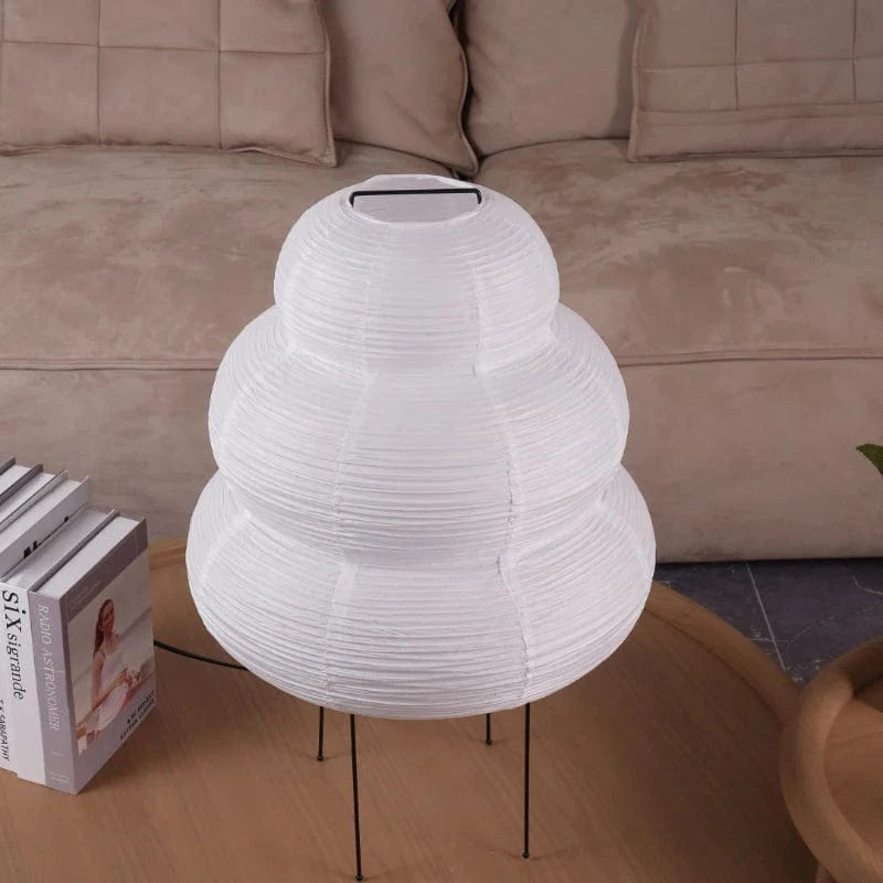 SereniGlow™ Table Lamp - Japandi Elegance for Cozy Living Rooms and Bedrooms 2