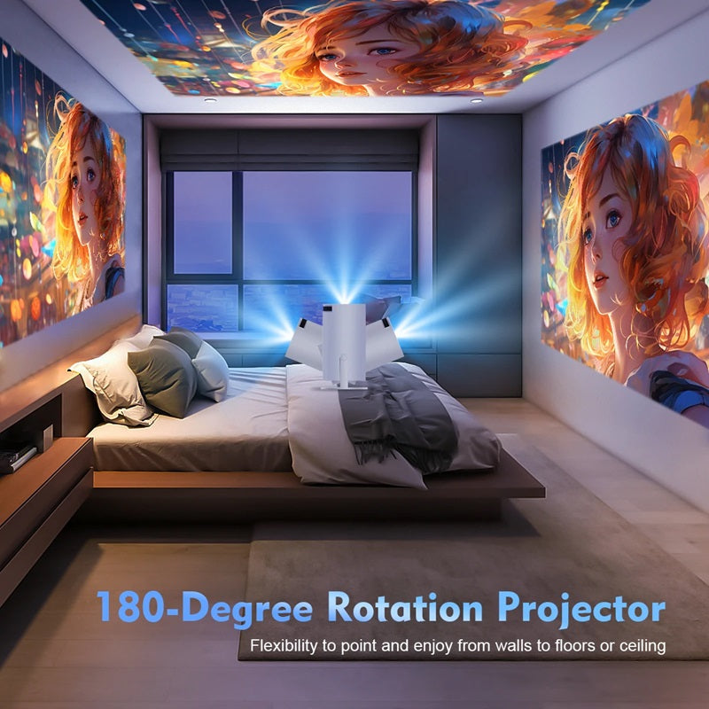 SmartBeam™ 4K Mini Projector – Ultimate Home Entertainment for Movie Lovers 4