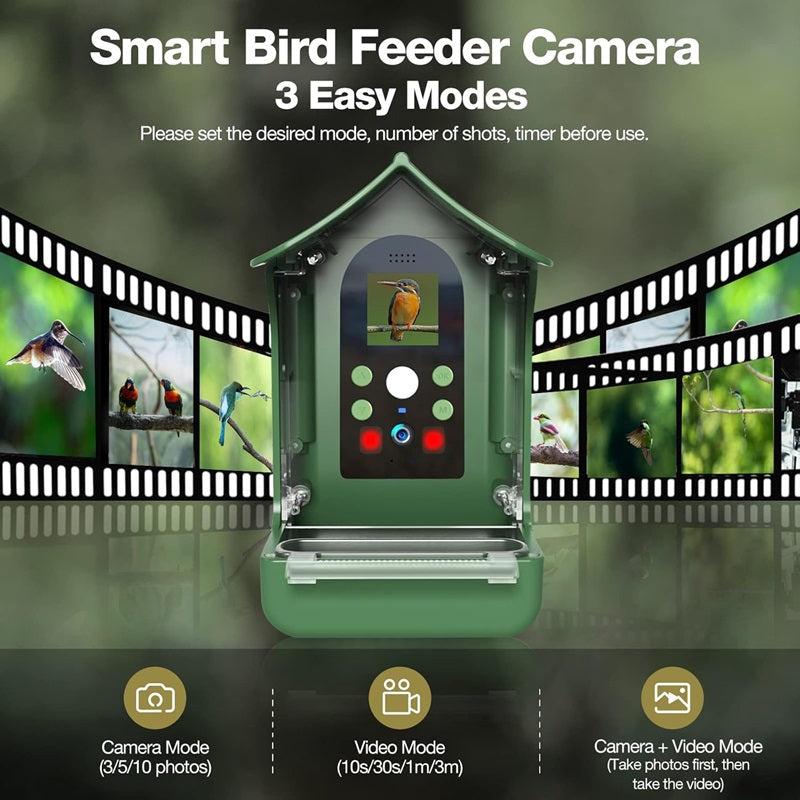 SmartBird™ Automatic Bird Feeder with Motion Detection for Bird Lovers 5