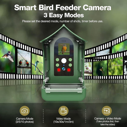 SmartBird™ Automatic Bird Feeder with Motion Detection for Bird Lovers 5