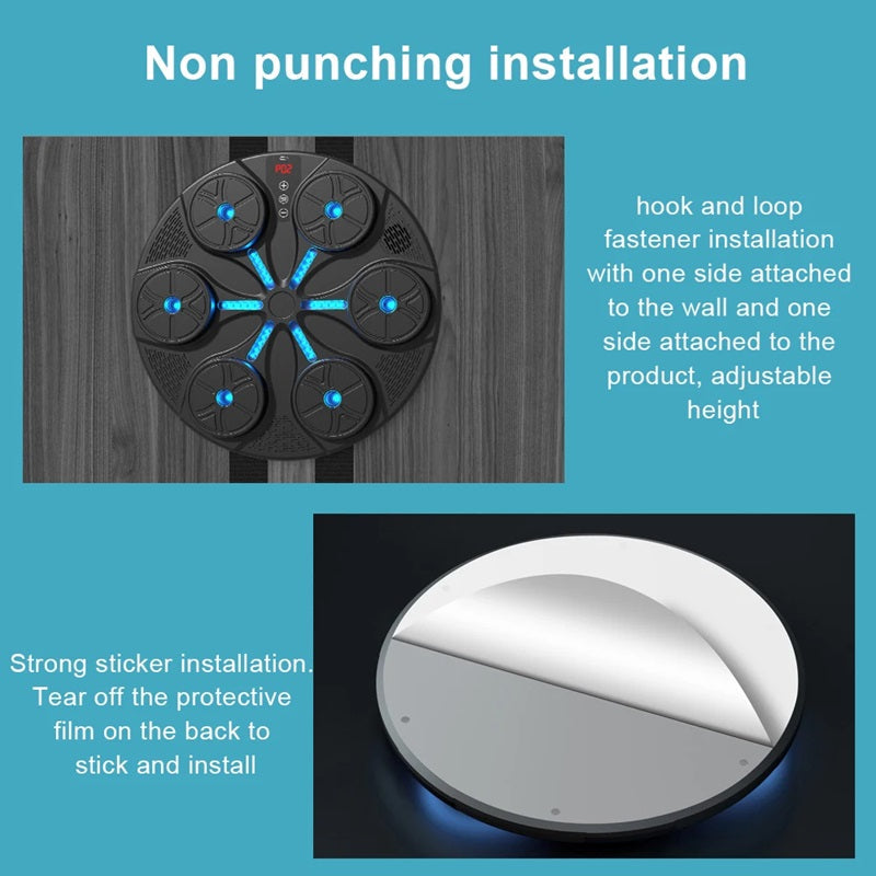 SmartBox™ Music Boxing Machine for Engaging Family Fitness Fun 7