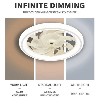 SmartBreeze™ Modern Ceiling Fan with LED Lights for Bedroom Comfort 2