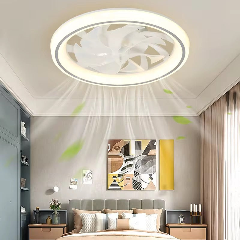 SmartBreeze™ Modern Ceiling Fan with LED Lights for Bedroom Comfort 3