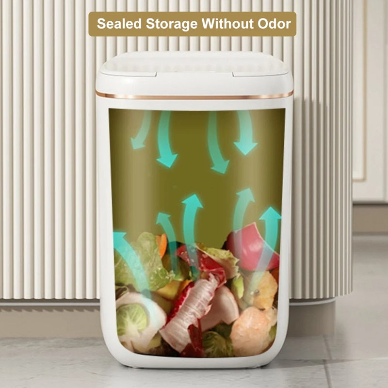 SmartSensor™ Trash Can - Touchless 13 Gallon Kitchen Garbage Can for Modern Homes 3