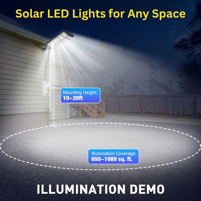SolarGlow™ 250W LED Solar Street Light for Outdoor Eco-Friendly Illumination 1