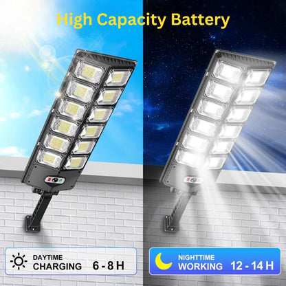 SolarGlow™ 250W LED Solar Street Light for Outdoor Eco-Friendly Illumination 3