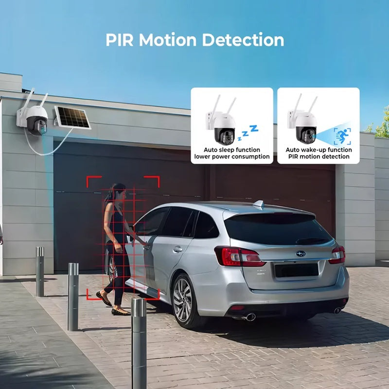SolarGuard™ 2K Wireless Security Camera for Home Protection and Monitoring 7