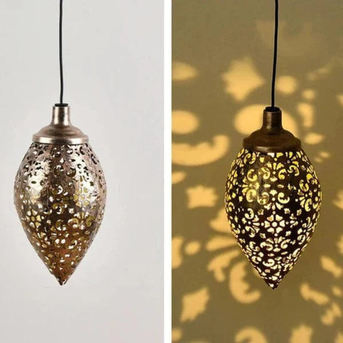 SolaraLux™ Outdoor Solar Lanterns - Elegant Hanging Lights for Garden Ambiance 3