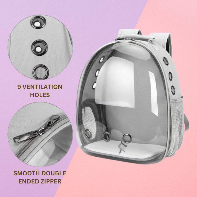 SpacePaws™ Breathable Cat And Dog Carrier – Airline Approved, Adventure-Ready Design 5