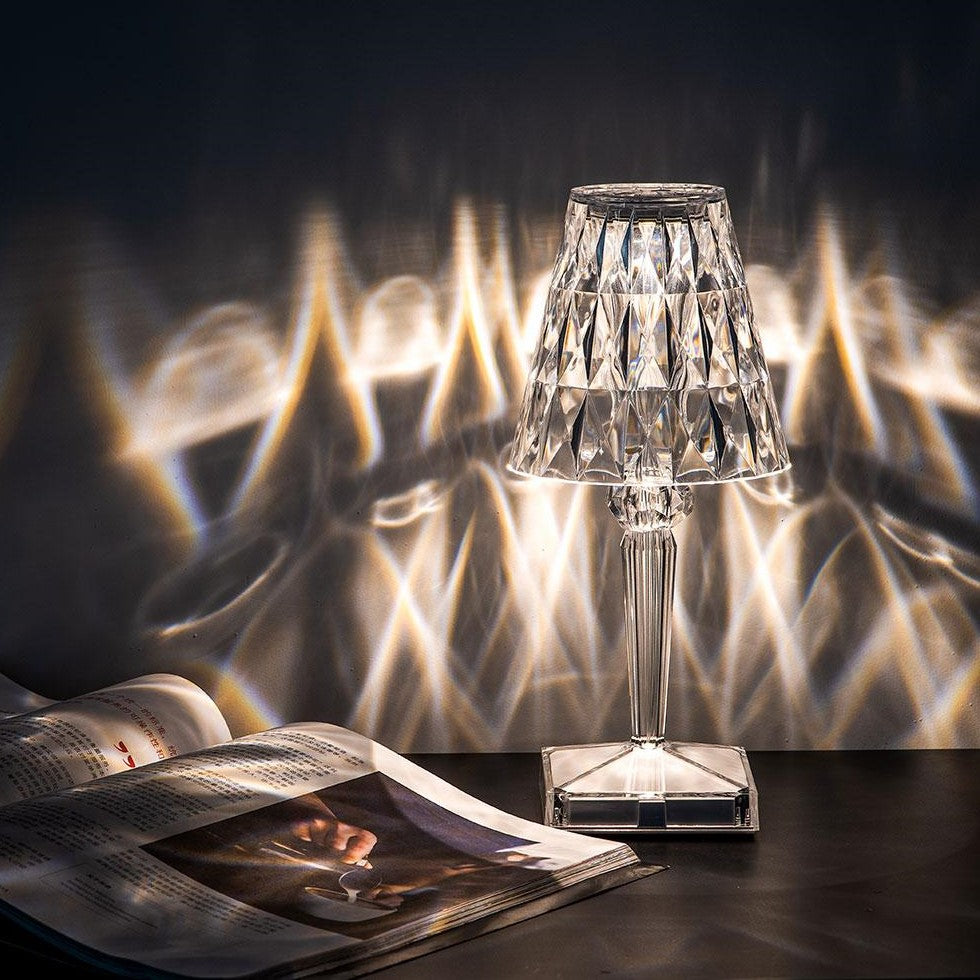 Sparkling Crystal Lamp™ - Elegant Table Lamp for Bedroom and Living Room 1