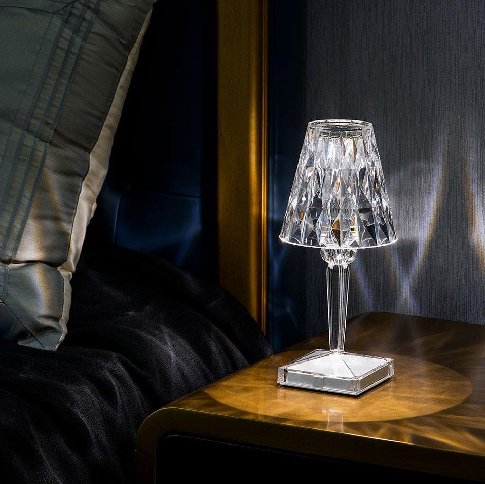 Sparkling Crystal Lamp™ - Elegant Table Lamp for Bedroom and Living Room 2