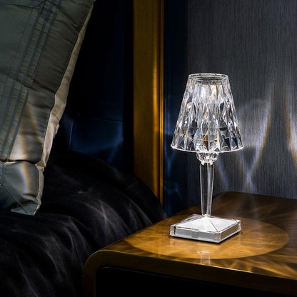 Sparkling Crystal Lamp™ - Elegant Table Lamp for Bedroom and Living Room 2
