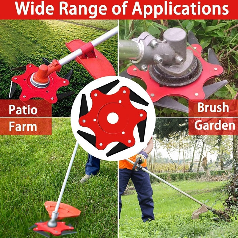 SteelEdge™ Heavy-Duty Trimmer Head for Efficient Weed Eater Lawn Care 2