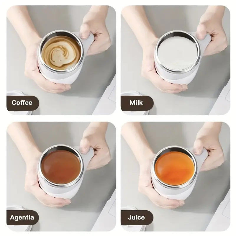 StirMaster™ Self Stirring Coffee Mug for Effortless Blending Anytime, Anywhere 5