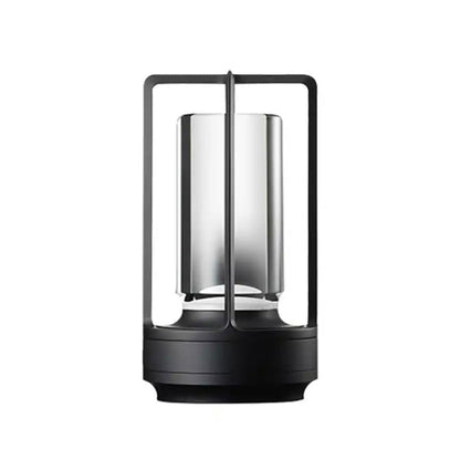 Stylish Portable Metal Table Lamp™ - Cordless Design for Living Room & Outdoor Use 1