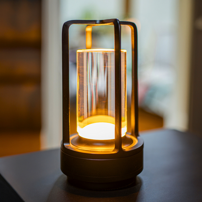 Stylish Portable Metal Table Lamp™ - Cordless Design for Living Room & Outdoor Use 4