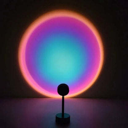 SunsetAura™ Projector Lamp - Create Cozy Ambiance with Warm Hues 1