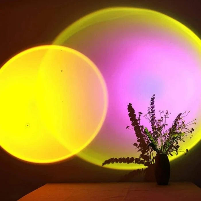 SunsetAura™ Projector Lamp - Create Cozy Ambiance with Warm Hues 2