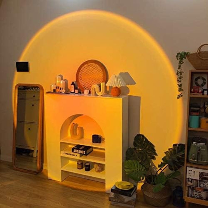 SunsetAura™ Projector Lamp - Create Cozy Ambiance with Warm Hues 5