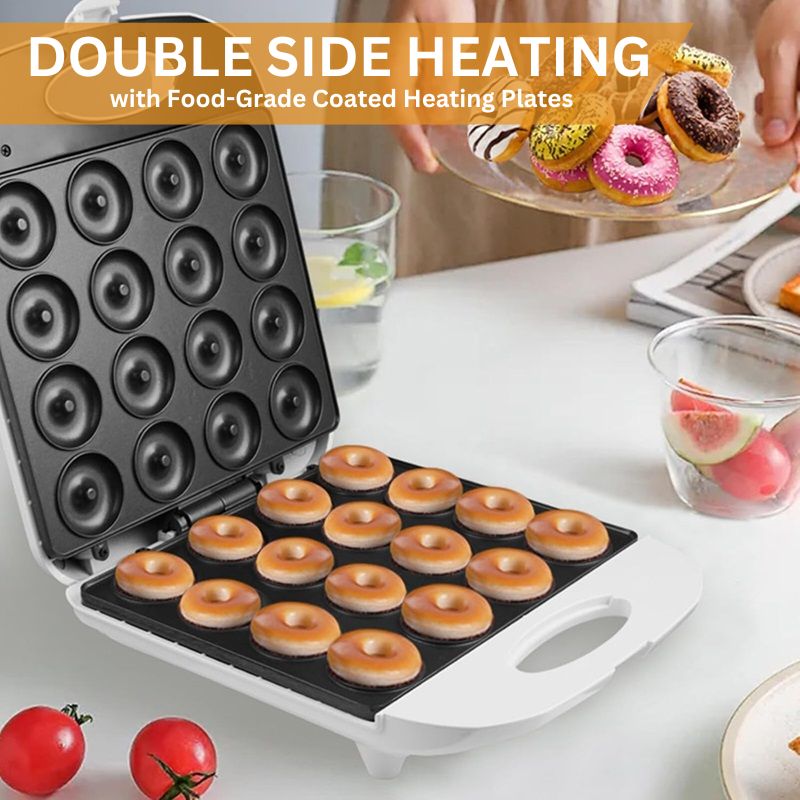 SweetTreats™ Mini Donut Maker – Bake 16 Delicious Mini Donuts in Minutes! 3