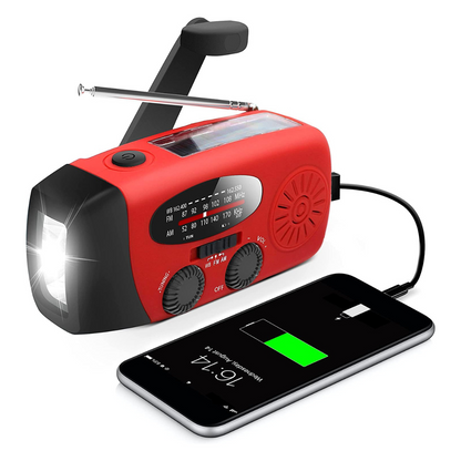 MANIKO™ Portable Hand Crank Emergency Radio