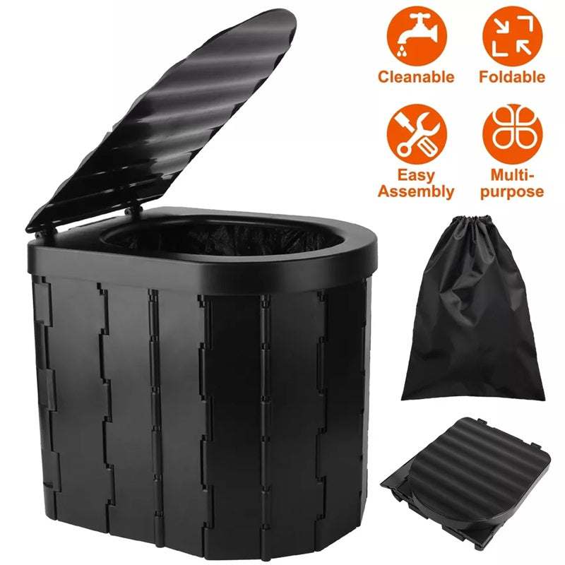 TravelEase™ Portable Toilet – Heavy-Duty Camping Bathroom for Outdoor Adventures 2