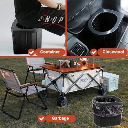 TravelEase™ Portable Toilet – Heavy-Duty Camping Bathroom for Outdoor Adventures 3