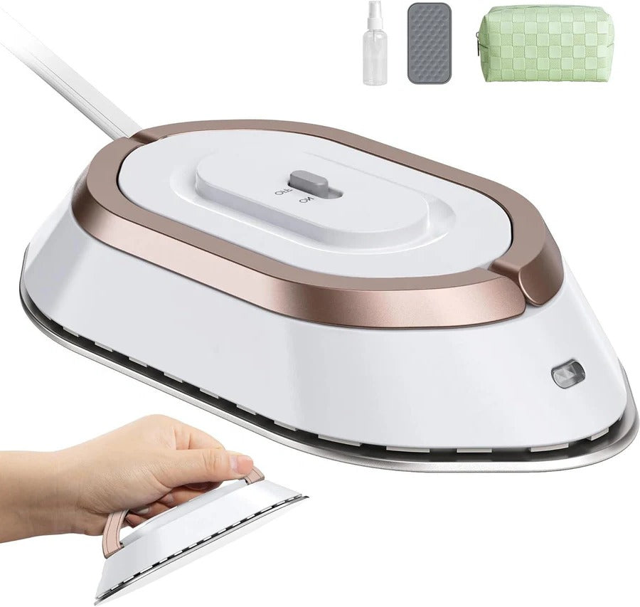 TravelEase™ Portable Travel Iron – Best Mini Steam Iron for Wrinkle-Free Travel 0