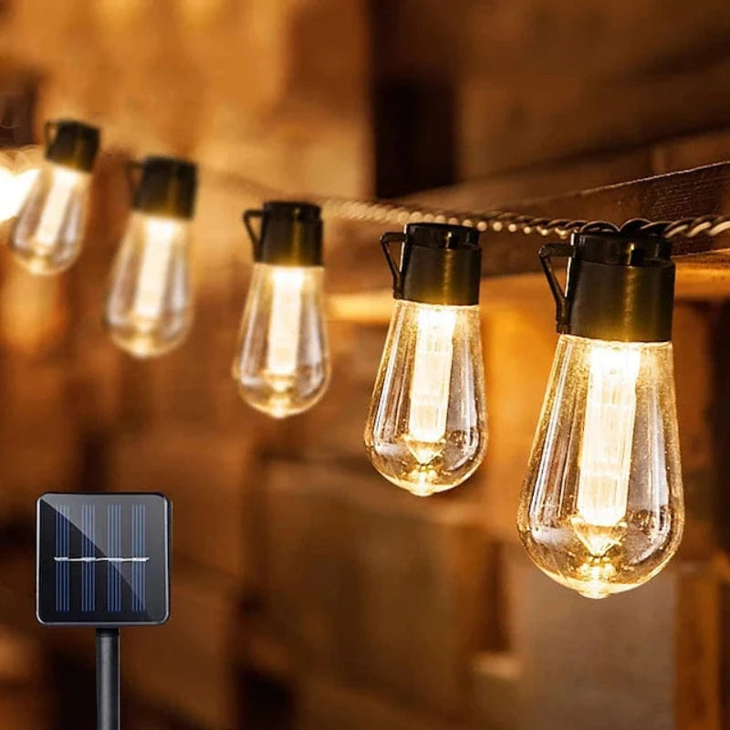 TwinkleSphere™ Solar String Lights - Enchanting Outdoor Fairy Lights for Cozy Patios 8