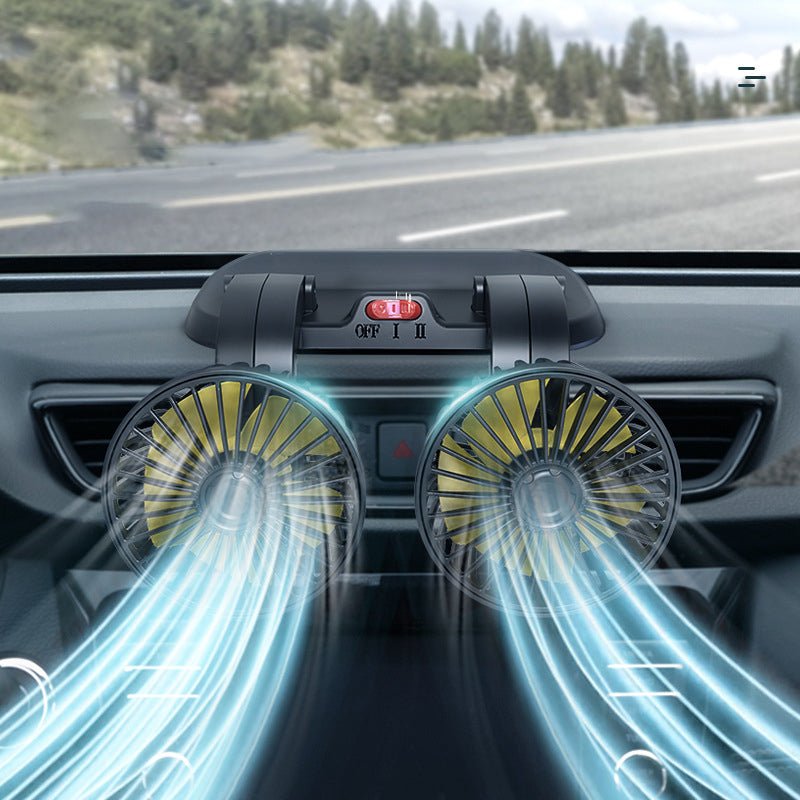 CoolBreeze™ Car Cooling Fan - Perfect Airflow for Every Drive