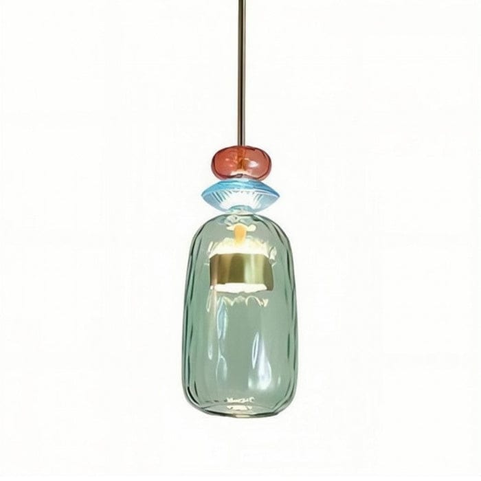 VibrantAura™ Glass Pendant Lighting for Kitchen Island and Modern Spaces 6